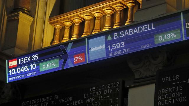 La banque Sabadell envisage de quitter Barcelone et déménager à Alicante. [EPA/Keystone]