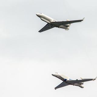 Des avions espions israéliens, de type "Eitam". Image d'illustration. [AFP - Jack Guez]