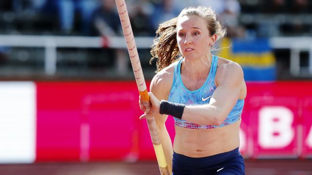 Nicole Büchler est entrée à Stockholm dans l'histoire de l'athlétisme suisse. [Andreas L Eriksson]