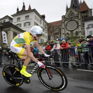 Tour de Romandie-5e étape : contre-la-montre à Lausanne [Keystone - Laurent Gillieron]