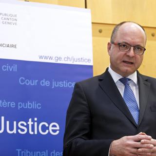 Le procureur général de Genève Olivier Jornot. [Keystone - Salvatore Di Nolfi]
