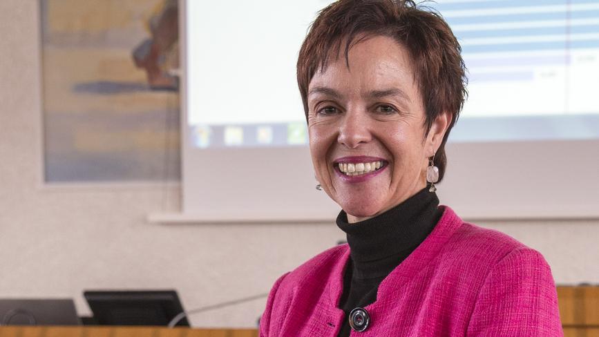Monica Gschwind, directrice de l'Instruction publique à Bâle-Campagne. [Keystone - Patrick Straub]