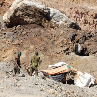 Une mine de cobalt en République démocratique du Congo. [Reuters - Aaron Ross]