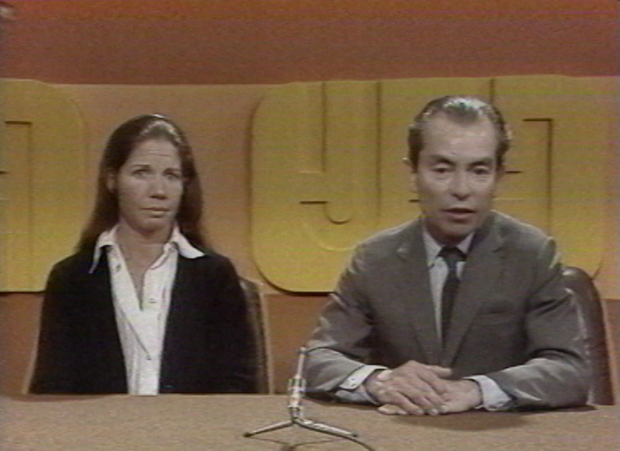 Les parents de Graziella Ortiz lancent un appel aux ravisseurs à la télévision (3 octobre 1977). [RTS]