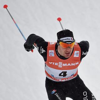 Dario Cologna n'a pas réussi à décrocher un nouveau podium sur ce Tour de ski. [Angelika Warmuth]