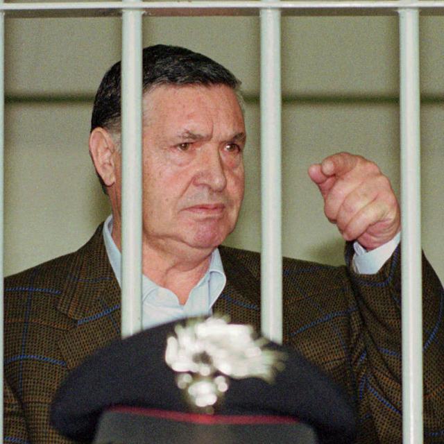 Toto Riina a été condamné à la perpétuité en 1993. [AP/Keystone - Giulio Broglio]