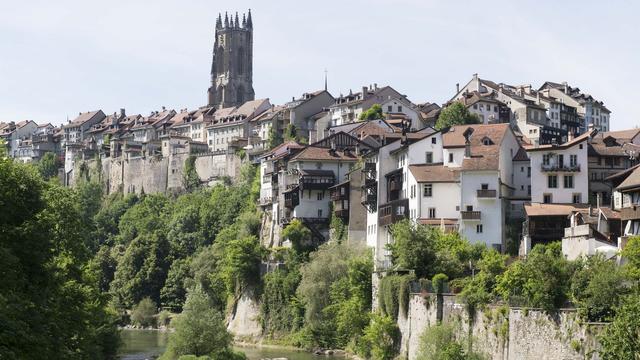 Quelle acoustique et quelle sonorité possède la ville de Fribourg? [Keystone - Thomas Delley]