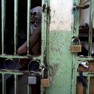 La prison de Port-au-Prince, à Haïti. [AP/Keystone - Dieu Nalio Chery]