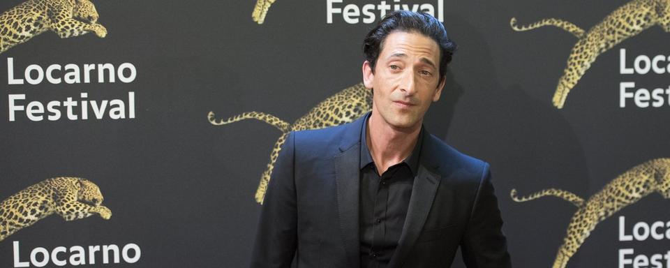 L'acteur américain Adrien Brody au 70e Festival de Locarno, le 4 août 2017. [Keystone - Urs Flueeler - EPA]