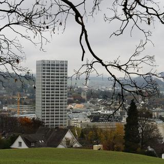 Une vue de la ville de Winterthour, dans le canton de Zurich. [Keystone - Steffen Schmidt]