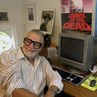 George A. Romero, le réalisateur du film de 1968 "La nuit des morts-vivants" est considéré comme le père  spirituel des films de zombies. [KEYSTONE - John Heller]