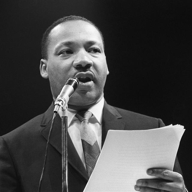 Martin Luther King en mars 1966.
AFP [AFP]