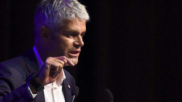 Laurent Wauquiez en meeting à Châteaurenard, 30.08.2017. [AFP - Boris Horvat]