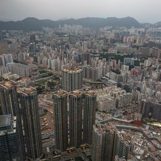 Hong Kong est une des places financières les plus importantes d'Asie. [Keystone - Jérôme Favre]