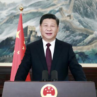 Le président chinois Xi Jinping. [Keystone - Lan Hongguang]