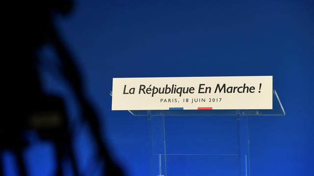 Une centaine de "marcheurs" ont annoncé leur départ de La République en marche. [AFP - Bertrand Guay]