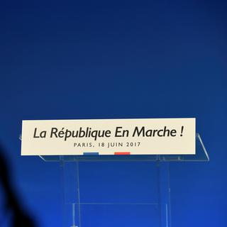 Une centaine de "marcheurs" ont annoncé leur départ de La République en marche. [AFP - Bertrand Guay]