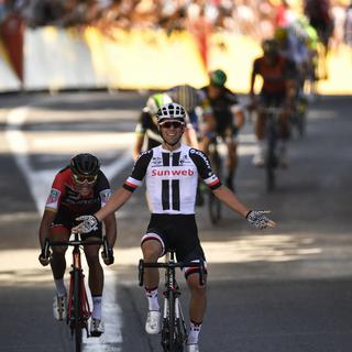 L'australien Michael Matthews est arrivé premier de la 14ème étape du Tour de France.