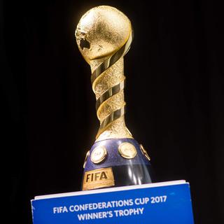 Le trophée de la Coupe des Confédérations.
Sebastian Gollnow/DPA
AFP [AFP - Sebastian Gollnow/DPA]