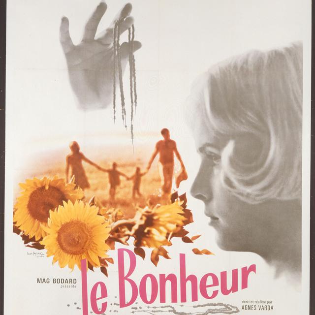 L'affiche du film "Le bonheur" d'Agnès Varda. [Parc Film]