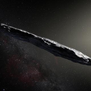 L'astéroïde Oumuamua a été détecté par un télescope le 19 octobre 2017 à Hawaï. Son caractère extra-stellaire a été confirmé. [European Southern Obseravatory/AFP - M.Kornmesser]