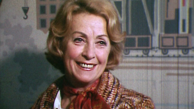 Danielle Darrieux en 1974. [RTS]