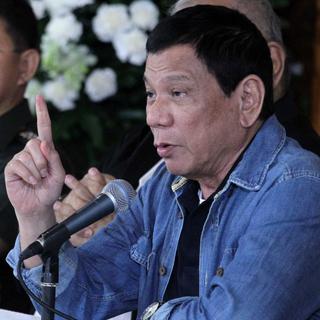 Le président philippin Rodrigo Duterte a promis une "guerre contre la drogue" avant d'être élu. [Keystone/EPA - Ace Morandante]