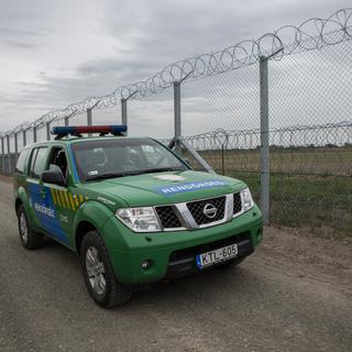 La Hongrie a érigé une seconde barrière anti-migrants à sa frontière avec la Serbie. [Citizenside (user generated content) - Kamila Stepien]