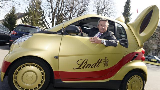 Le président exécutif Ernst Tanner a remis l'une de ses casquettes en fin d'année dernière. [Keystone - Walter Bieri]