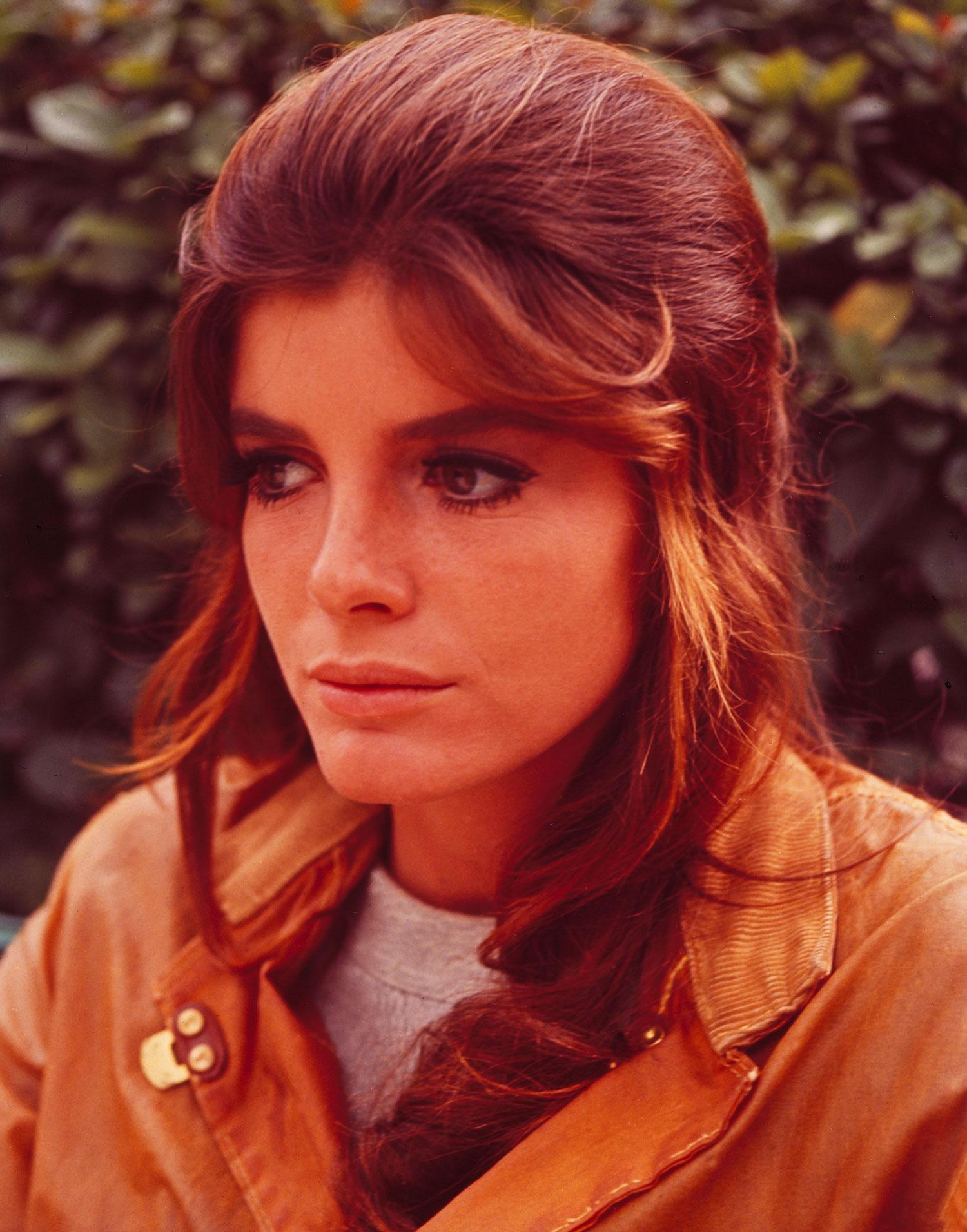 Katharine Ross interprète Elaine Robinson dans "Le Lauréat". [AFP - Photo12.com - Collection Cinema]