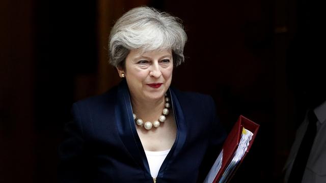 Theresa May s'est réjouie de la décision historique des députés britanniques d'adopter la loi d'abrogation de l'appartenance à l'Union européenne. [Frank Augstein]