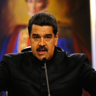 Le président vénézuélien Nicolas Maduro. [AP/Keystone - Ariana Cubillos]
