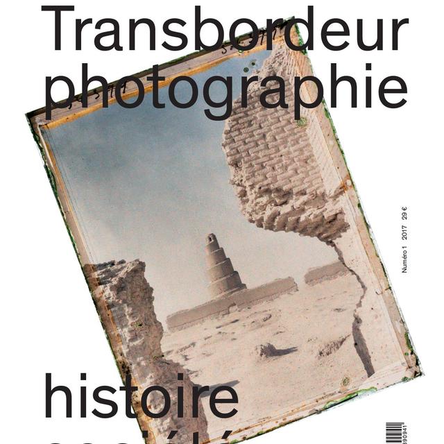 La couverture de la revue "Transbordeur", 1er numéro. [Ed. Macula]