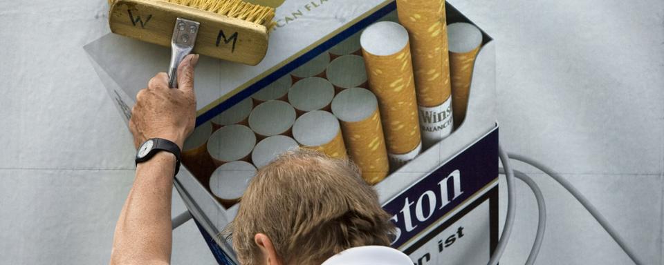 La publicité pour le tabac ne sera pas restreinte. [Keystone - GaËtan Bally]