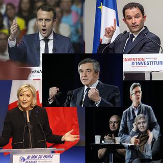 La course à la présidentielle française a pris un tournant décisif ces derniers jours. [EPA / Keystone]