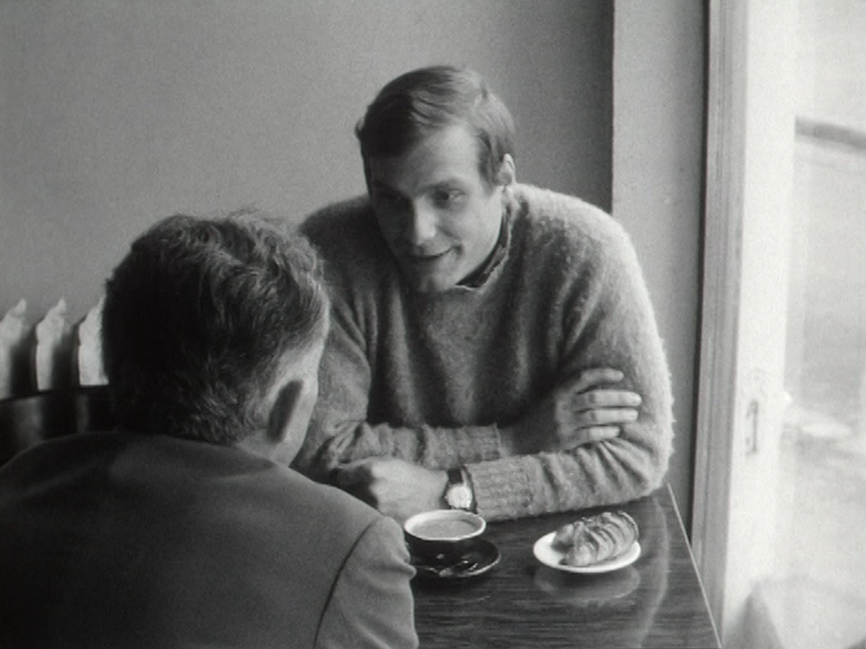 Barbet Schroder, producteur atypique, répond aux questions de Rodolphe-Maurice Arlaud, 1965. [RTS]