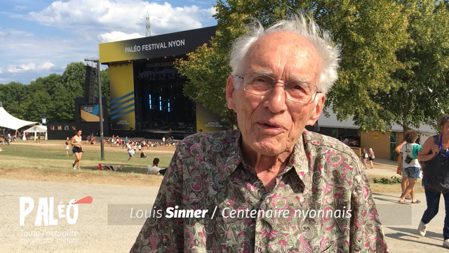 "J'aurais pas cru cela". Louis Sinner découvre le festival pour la première fois.