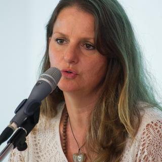 La députée tessinoise Lisa Bosia Mirra (PS). [Keystone - Benedetto Galli]