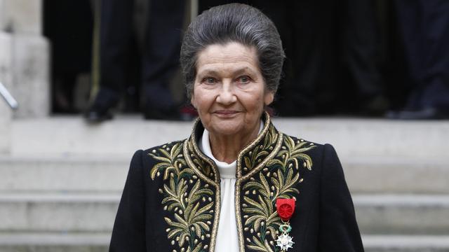 Simone Veil, ici en 2010 lors de la cérémonie pour son entrée à l'Académie française. [FRANCOIS GUILLOT]