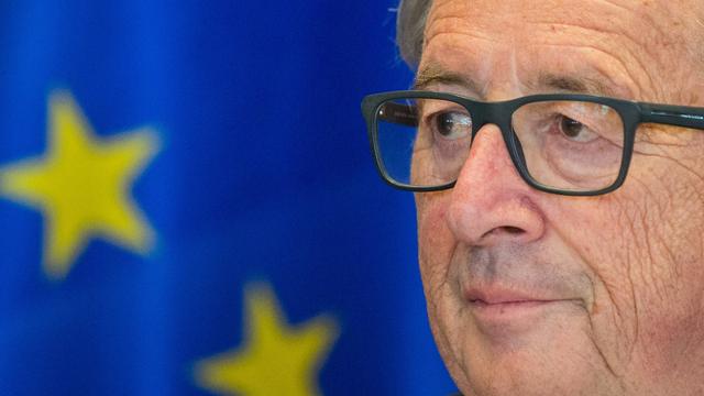 Le président de la Commission européenne Jean-Claude Juncker à Bruxelles. [KEYSTONE - STEPHANIE LECOCQ]