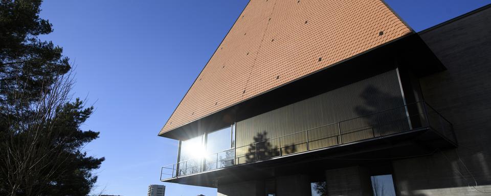 Le nouveau bâtiment du Grand Conseil vaudois à Lausanne. [Keystone - Laurent Gilliéron]