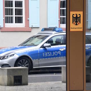 Le parquet fédéral allemand reproche à ce Suisse d'avoir mené des activités d'espionnage. [Keystone - Uli Deck]