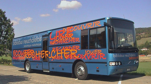 Le Bibliobus neuchâtelois ne passera plus par la commune de Val-de-Ruz. [bibliobus-ne.ch]