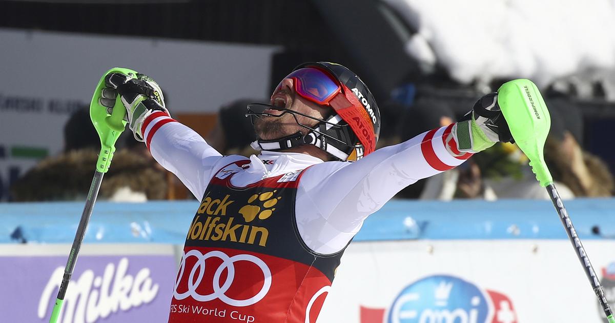 Hirscher gagne le globe du slalom, premier podium pour Zenhäusern