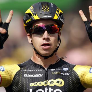 Dylan Groenewegen a obtenu une deuxième victoire lors du Tour de France.