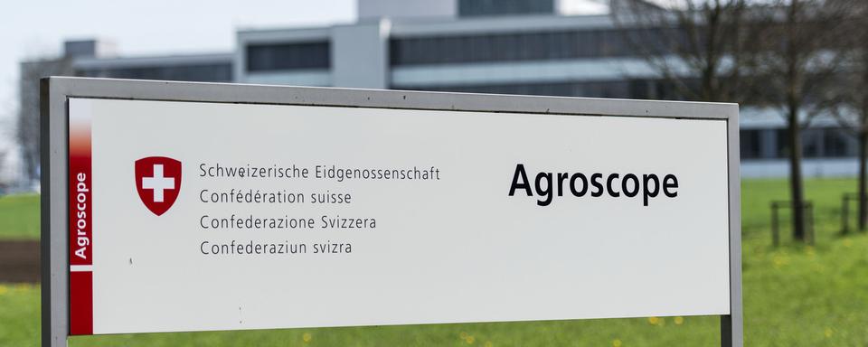 La centralisation de l'agroscope est en attente. [Keystone - Christian Beutler]