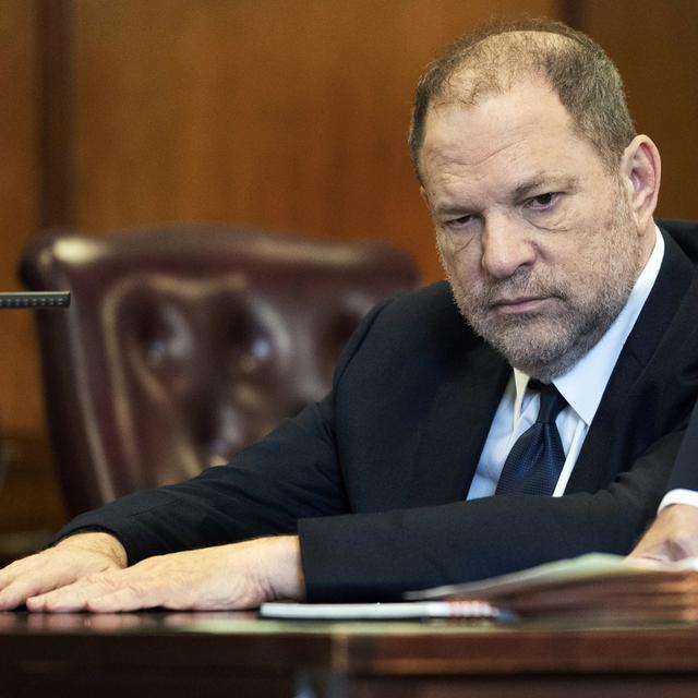 Harvey Weinstein lors de son audition le 5 juin 2018. [Keystone - Steven Hirsch/New York Post via AP, Pool]