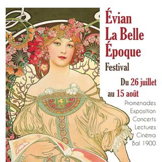 L'affiche du Festival Evian La Belle Epoque 2018. [facebook.com/evianlabellepoque]