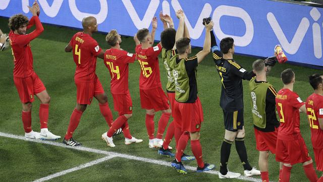 La Belgique a parfaitement entamé sa Coupe du Monde en Russie. [Keystone - Michael Sohn - AP Photo]
