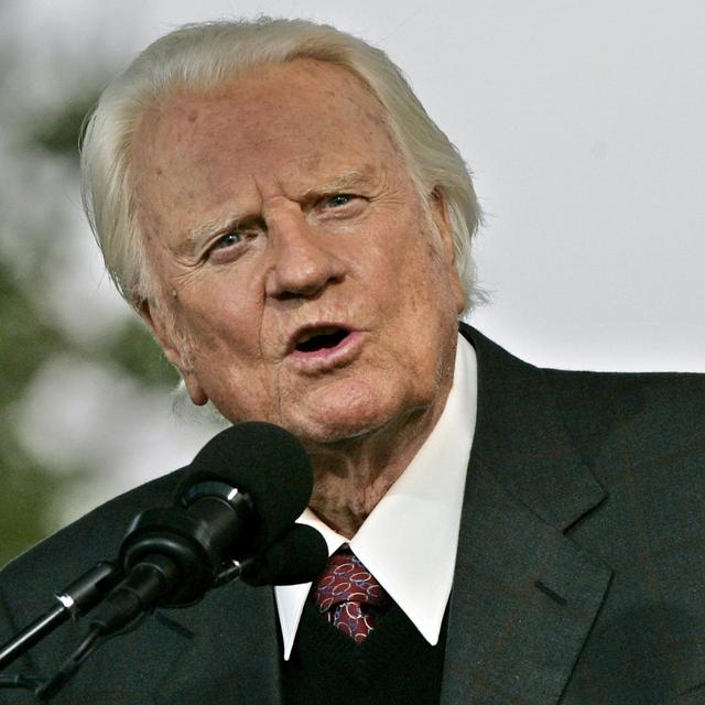 Billy Graham, photographié à New York en 2005. [EPA - PETER FOLEY]